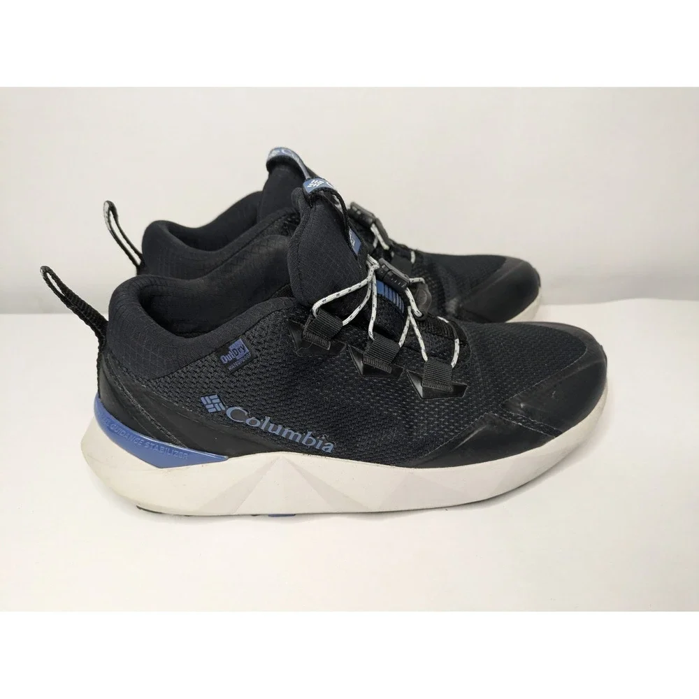 COLUMBIA Women's Shoes Facet 30 Outdry Waterproof Black Hiking‎ Sneakers Size 9